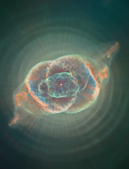 Cat S Eye Nebula Wallpaper For Phones And Tablets