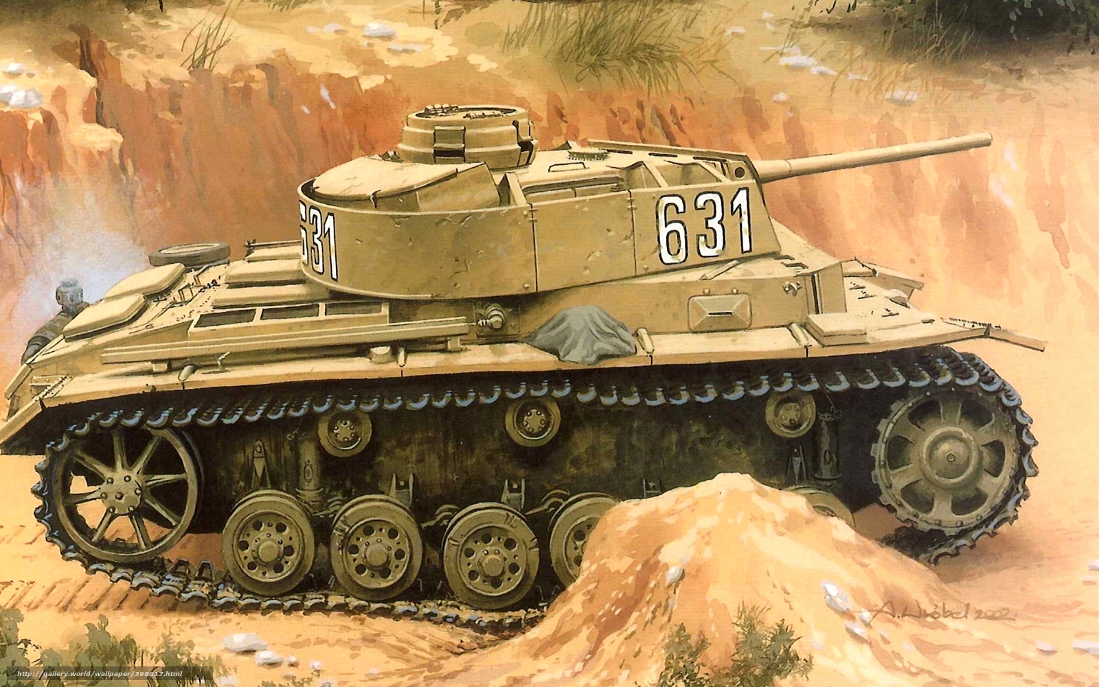 Wallpaper Panzer Iii Ww2 Military Art Desktop