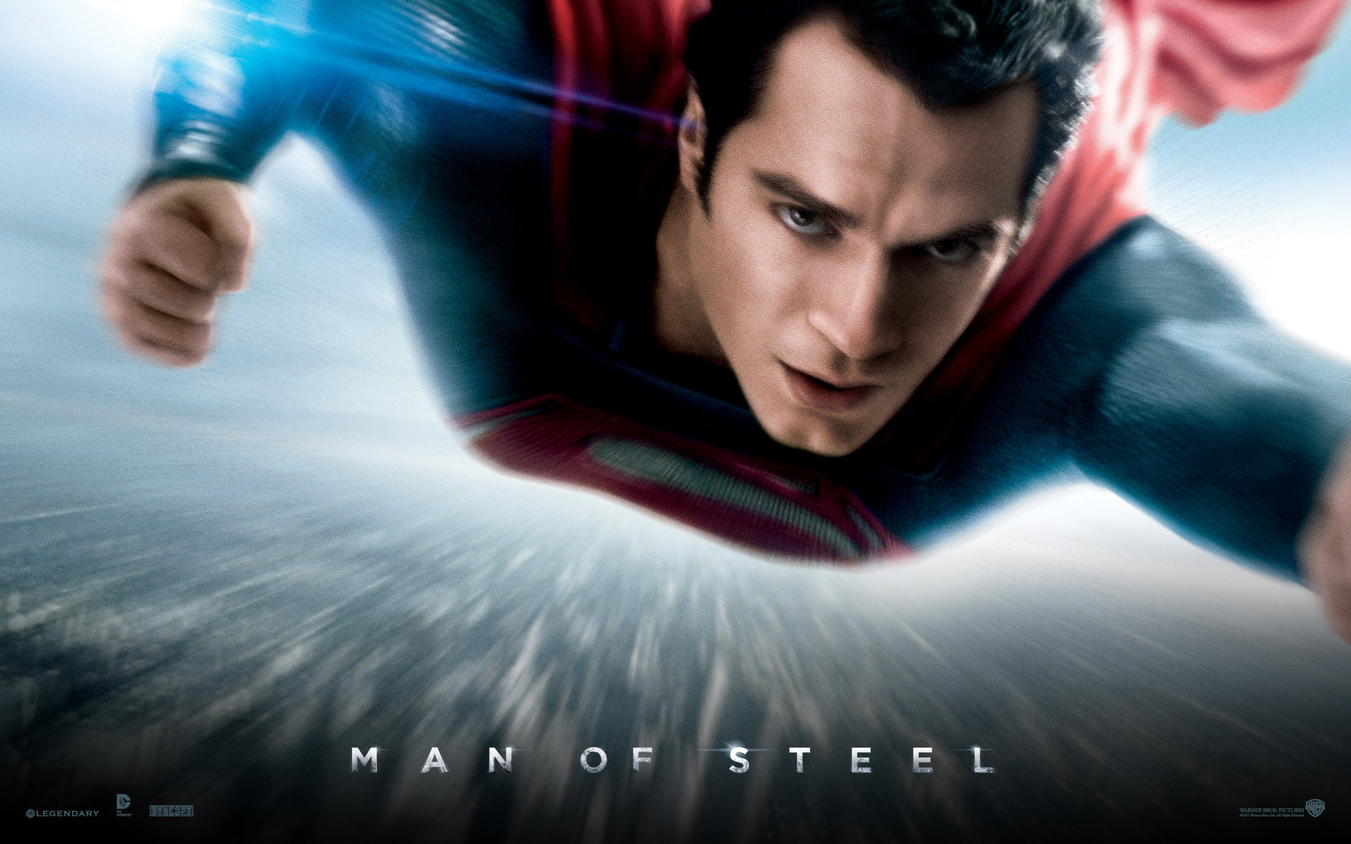 Gallery photos and information Man Of Steel Flying Wallpaper