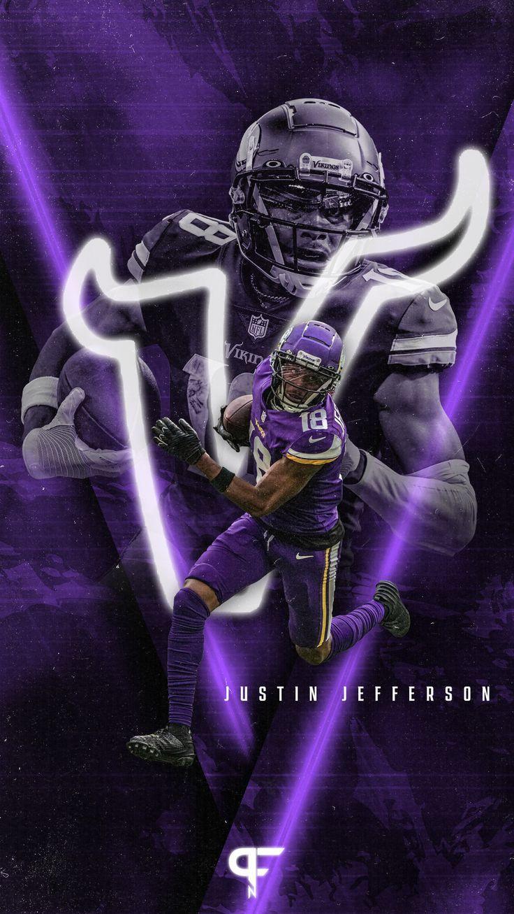 Justin Jefferson Wallpaper Minnesota Vikings Nfl