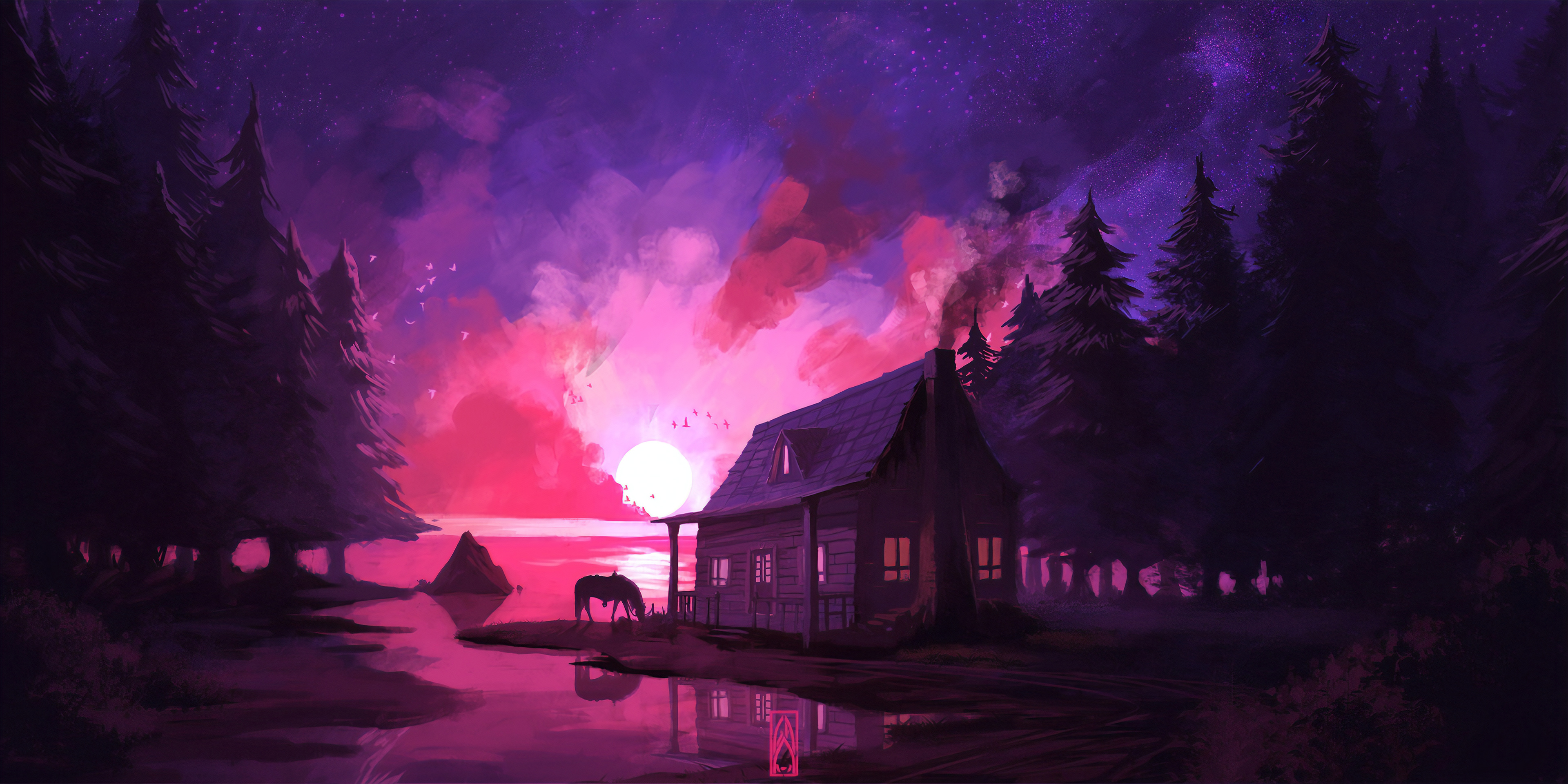 The Relaxing Time 4k Wallpaper HD Artist