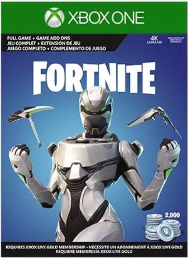 Fortnite Xbox One Eon Skin Cosmetic Set V Bucks Physical