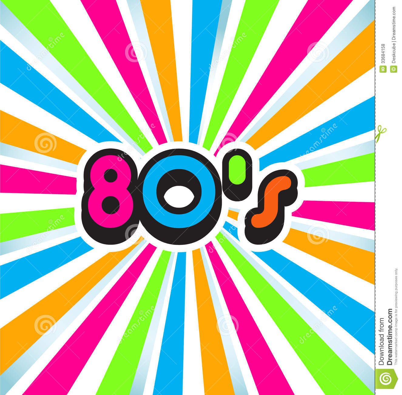 Love 80s Background 80s pop art background