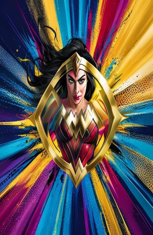 Wonder Woman Logo Wallpaper