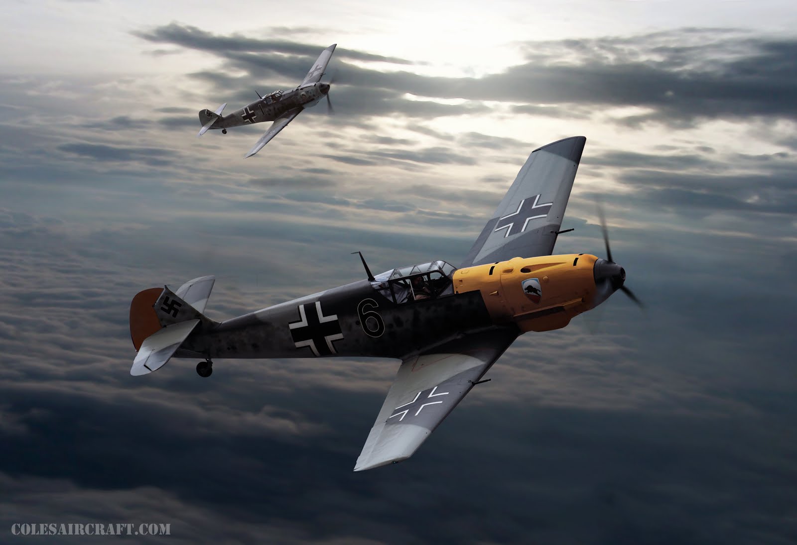 Messerschmitt Bf Wallpaper Military Hq