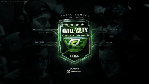 On Support Opticgaming This Weekend Optic
