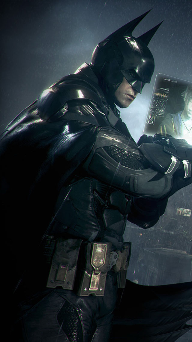 Batman Arkham Knight Movie iPhone 5S 5C Wallpaper