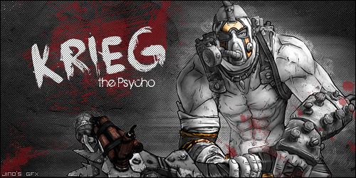 Krieg The Psycho By Kingjino