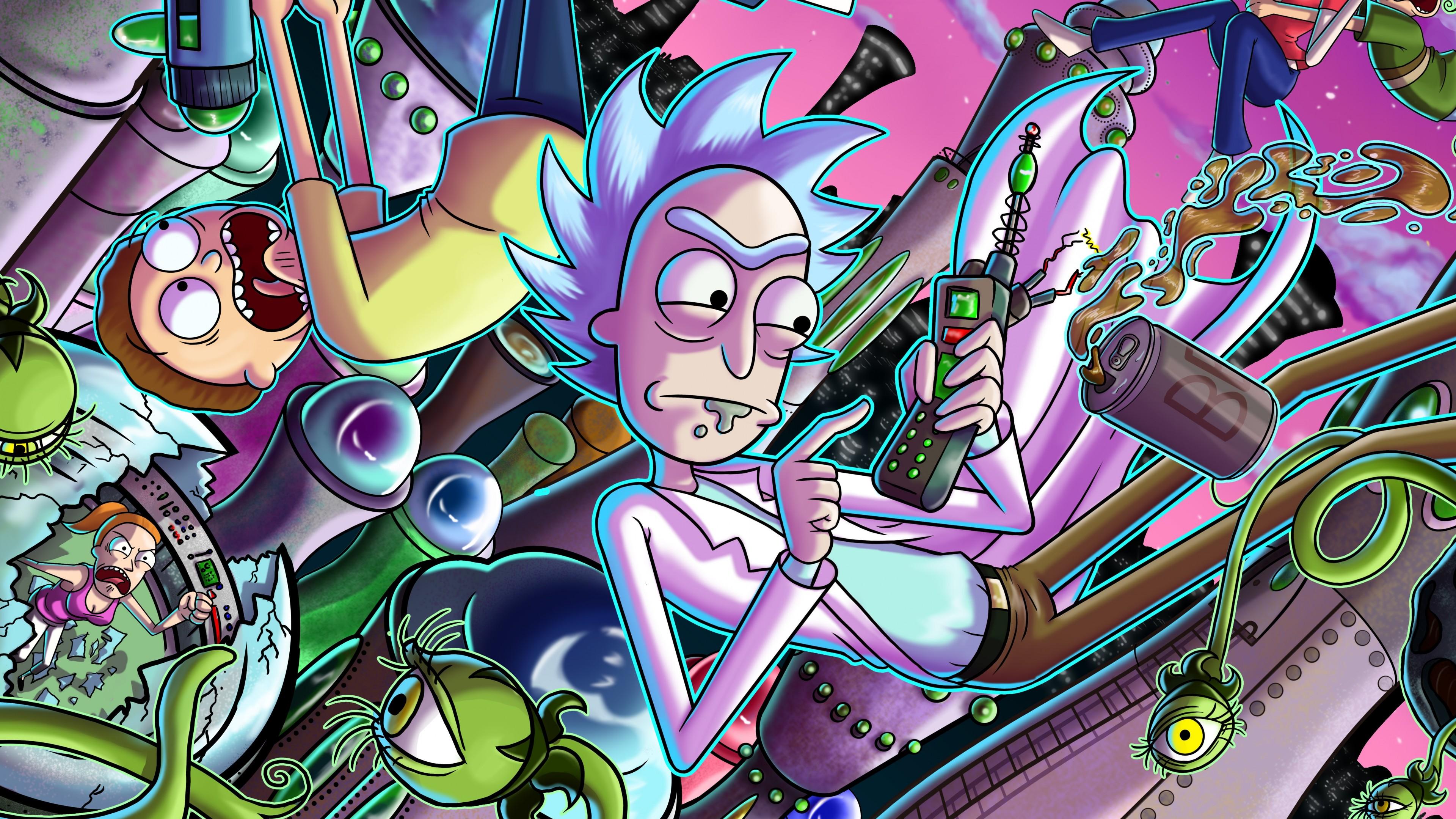 Wallpaper Id Rick And Morty Virtual Ality Pc Vr