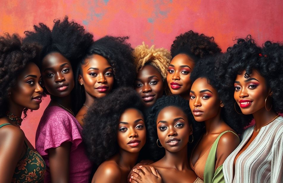 Beautiful Black Women Wallpaper