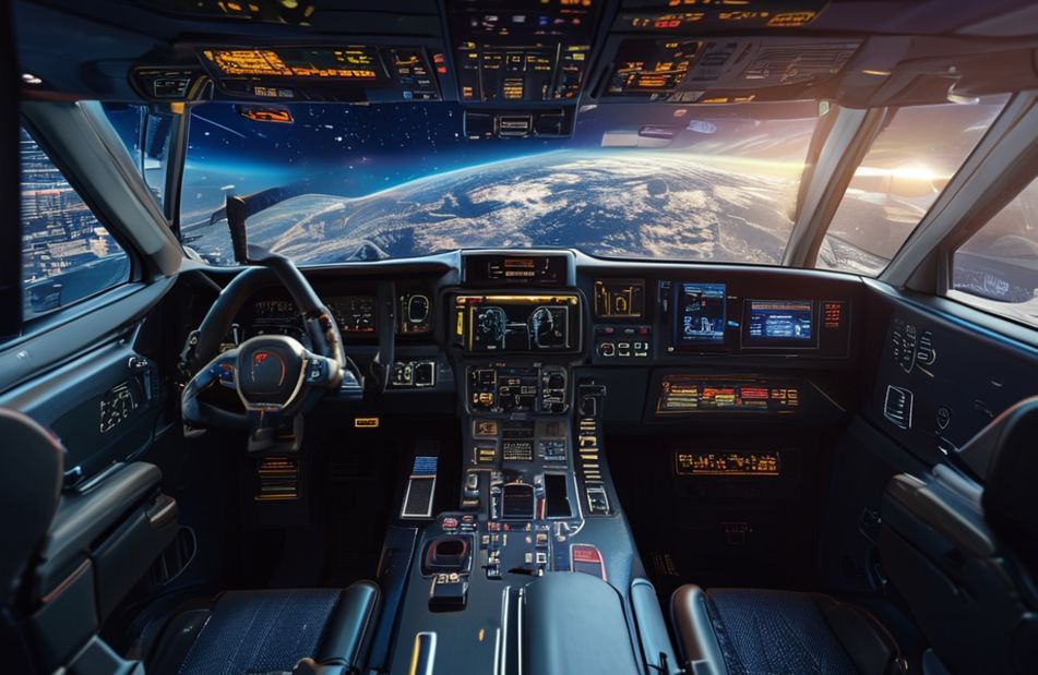 Millenium Falcon Cockpit Wallpaper