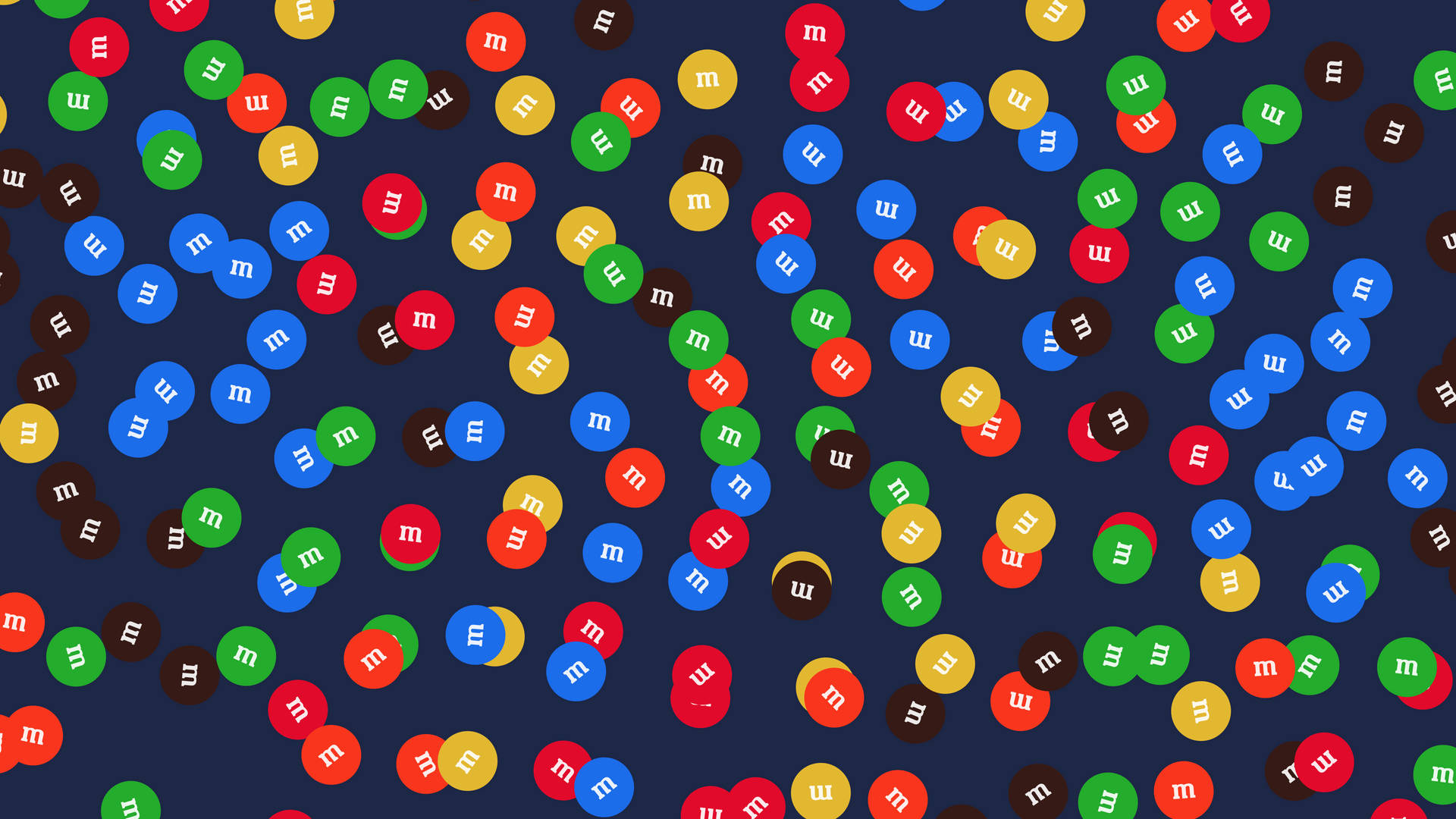 Mms Chocolate Vector Art Wallpaper