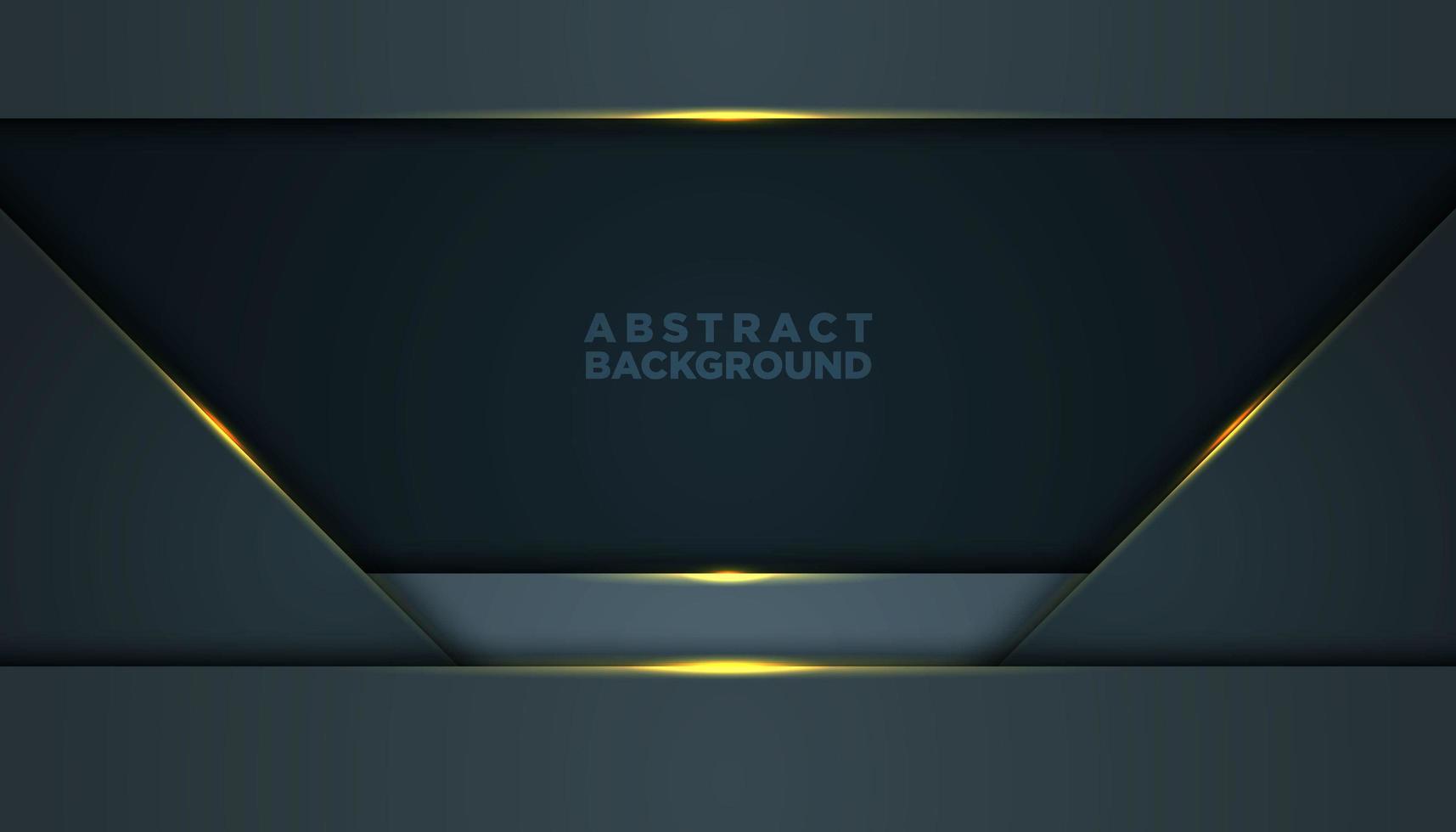 Gray Abstract Background With Trapezoid Layers