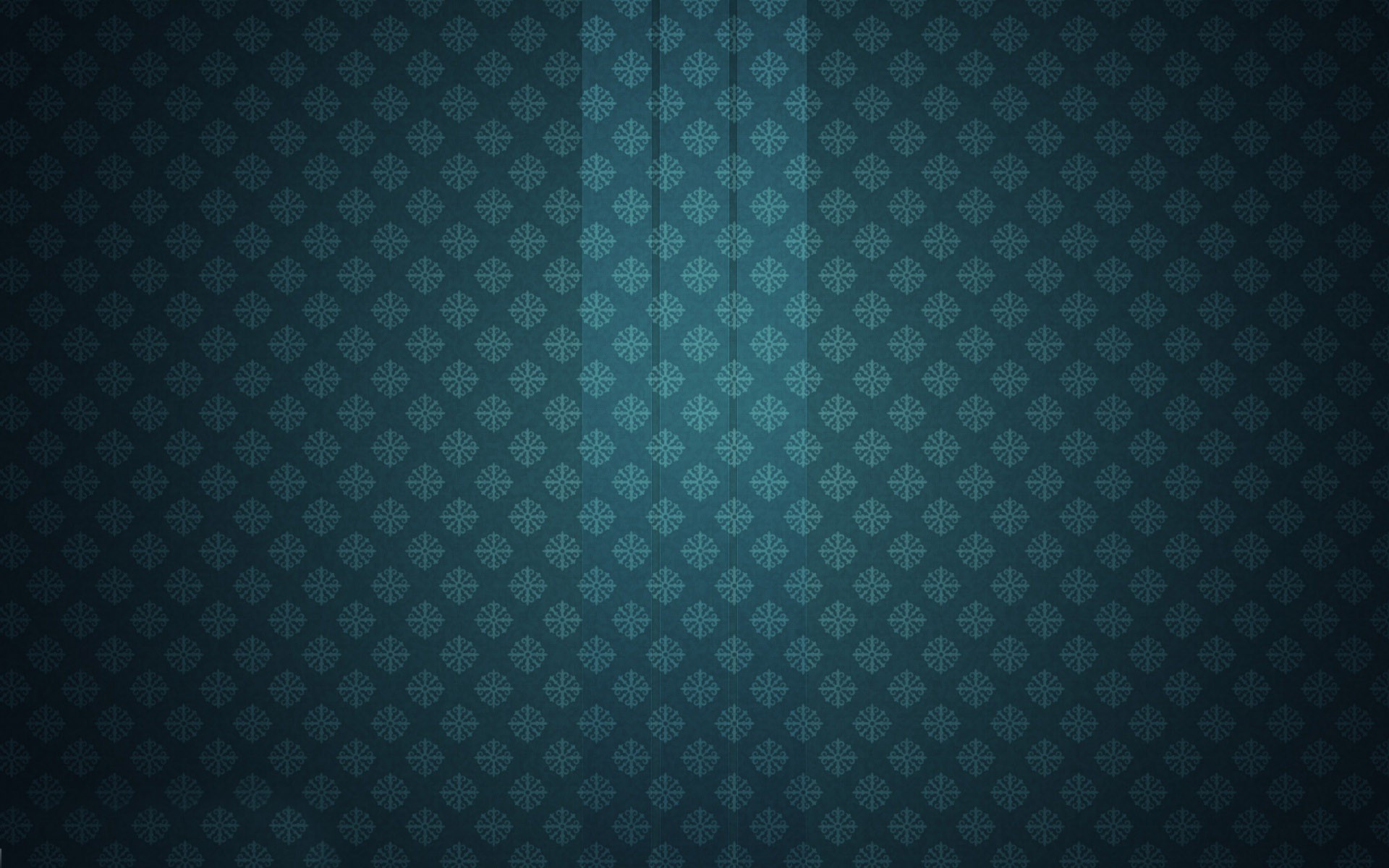 Blue Vintage Pattern Wallpaper