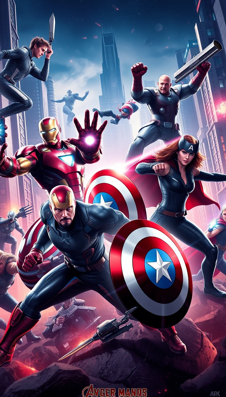 Avengers Mobile 4k Wallpaper