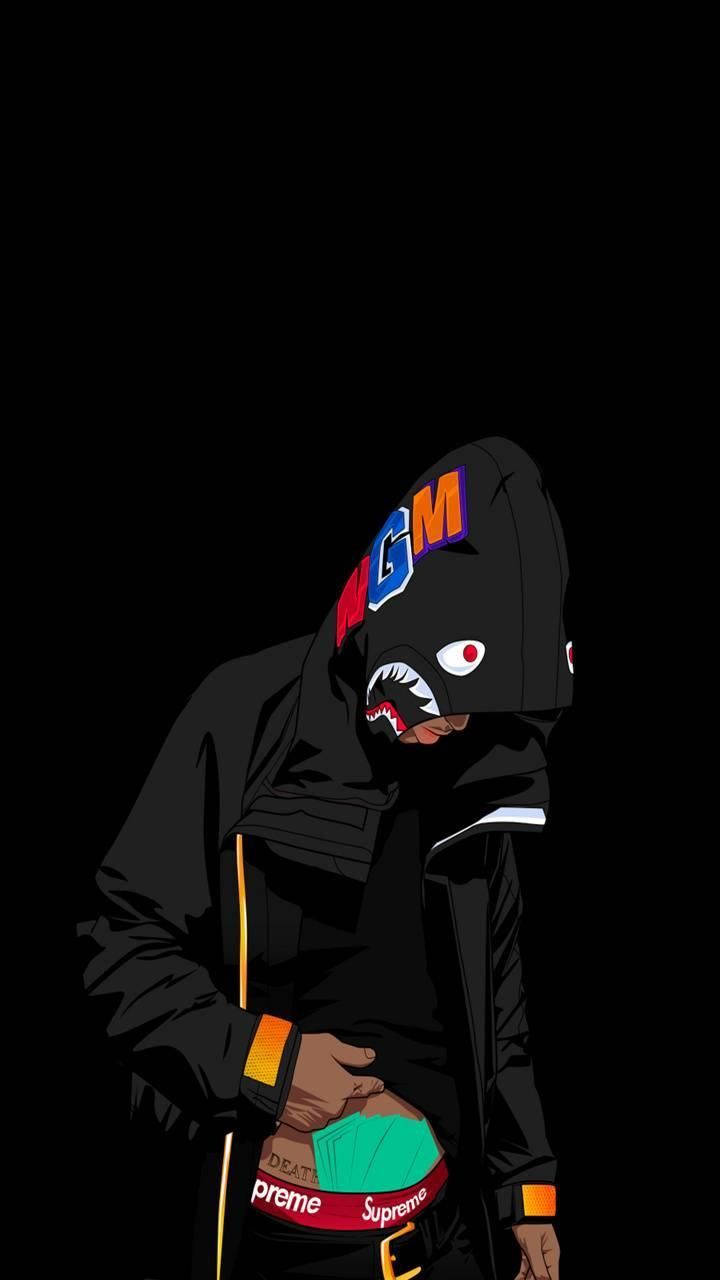 Bape Cartoon Wallpaper