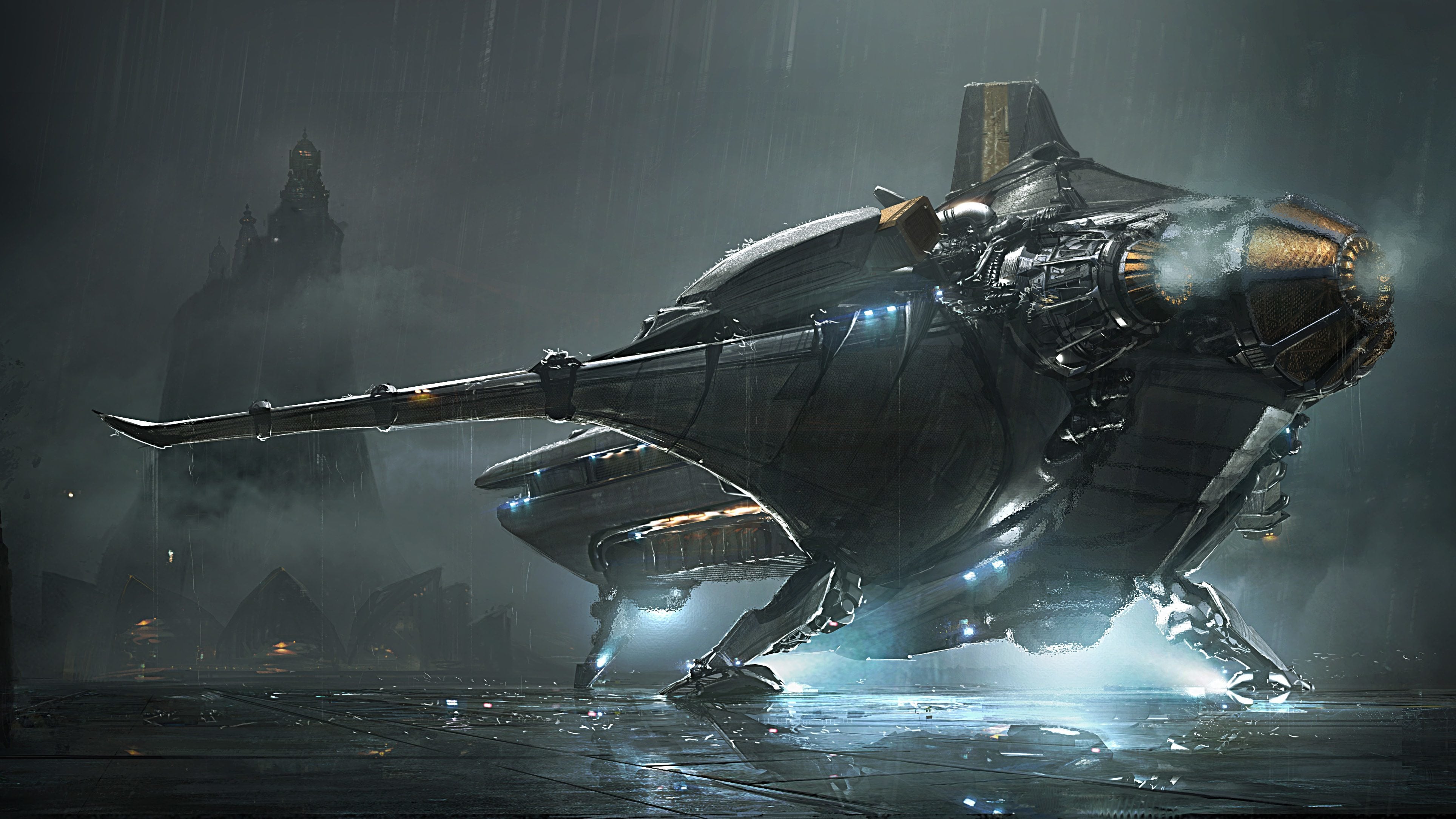 Spaceship Video Game Star Citizen 4k Ultra HD Wallpaper