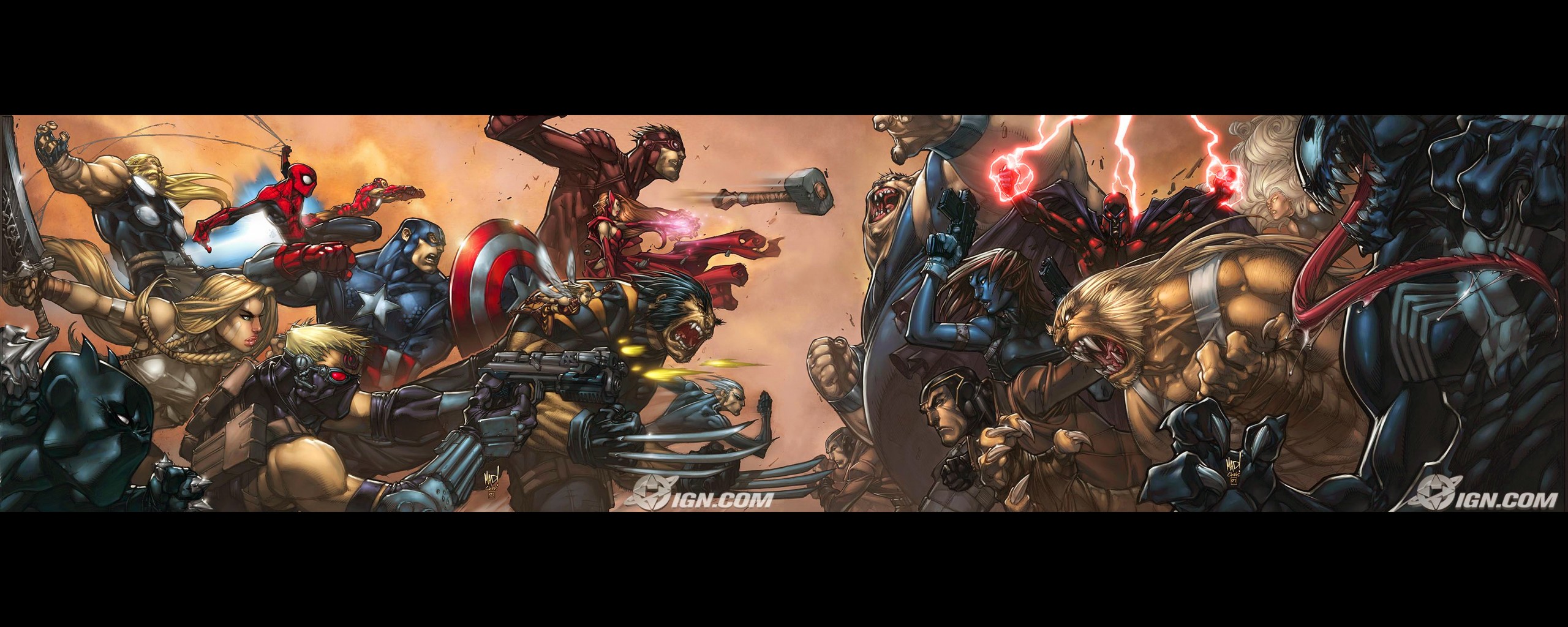 Iron Man Venom Thor Spider Captain America X Men