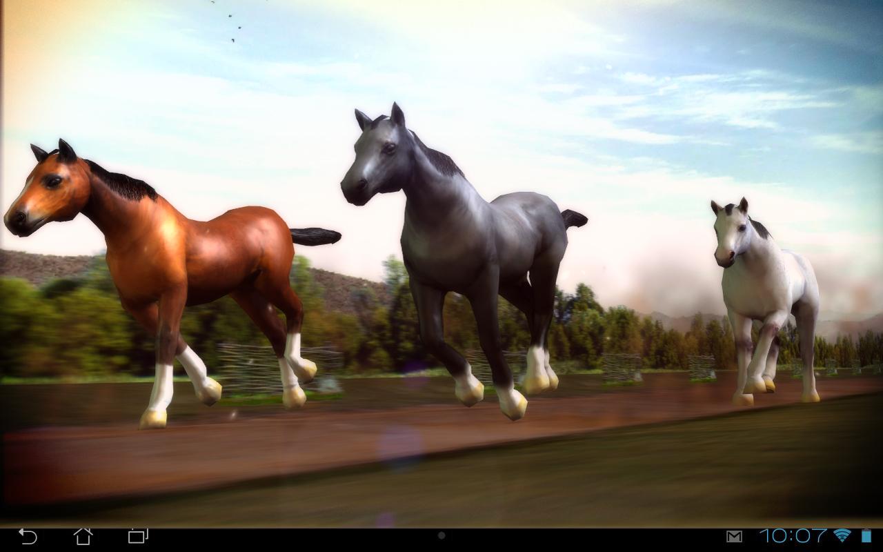 Horses 3d Live Wallpaper Android Apps On Google Play