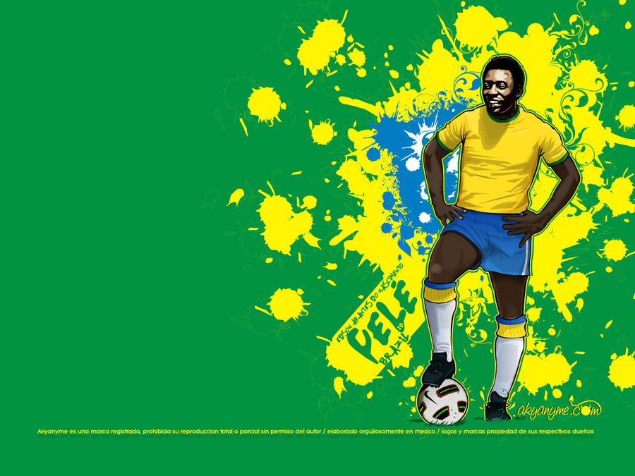 Pele Brazil By Akyanyme