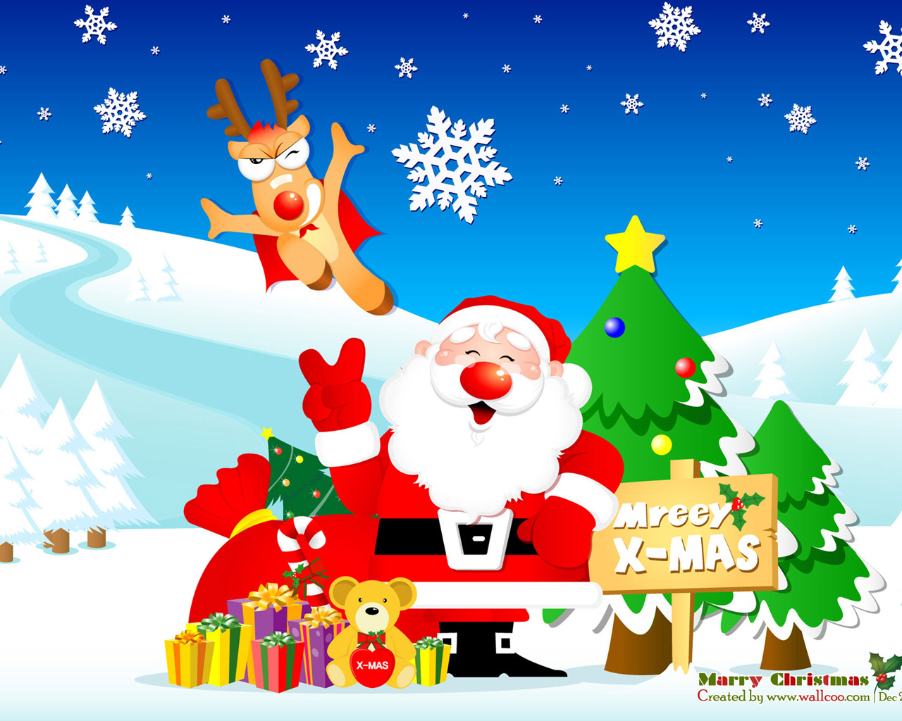Christmas Vector Wallpaper Vectors No