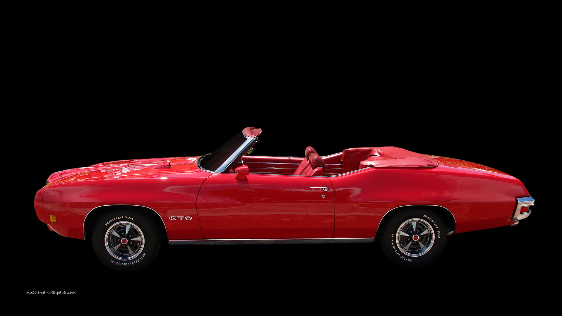 Gto Wallpaper Red Convertible Trivia The Pontiac