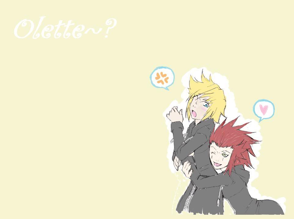 Axel And Roxas Wallpaper Desktop Background
