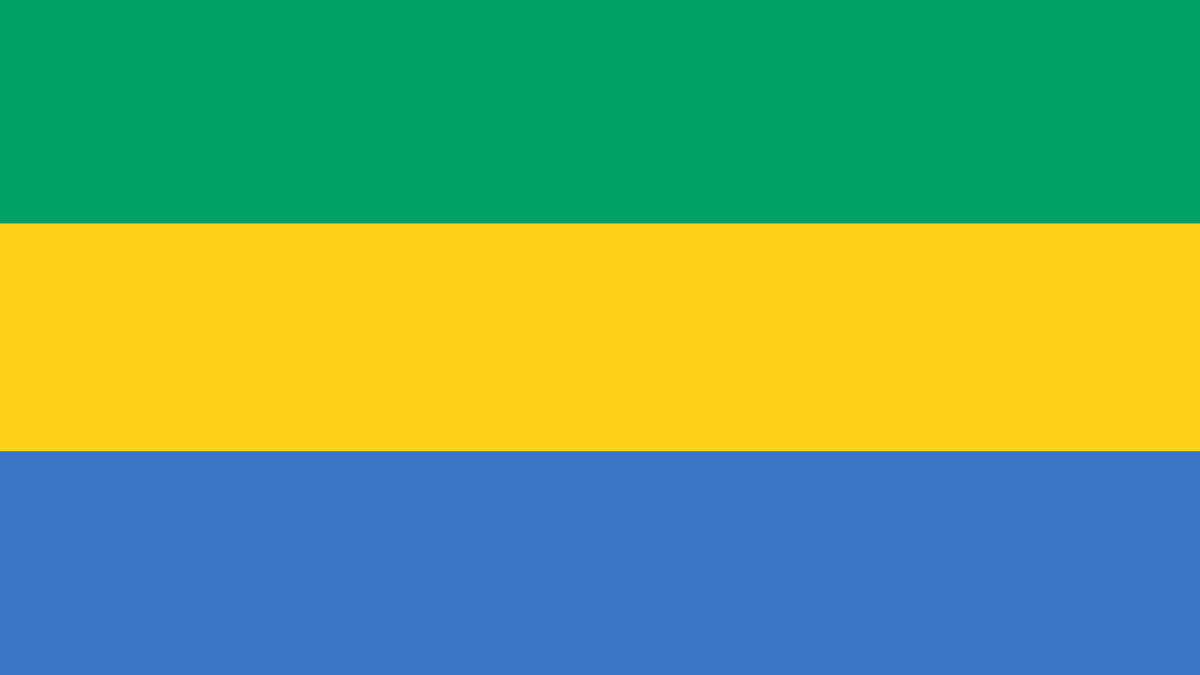 Gabon Flag UHD 4k Wallpaper