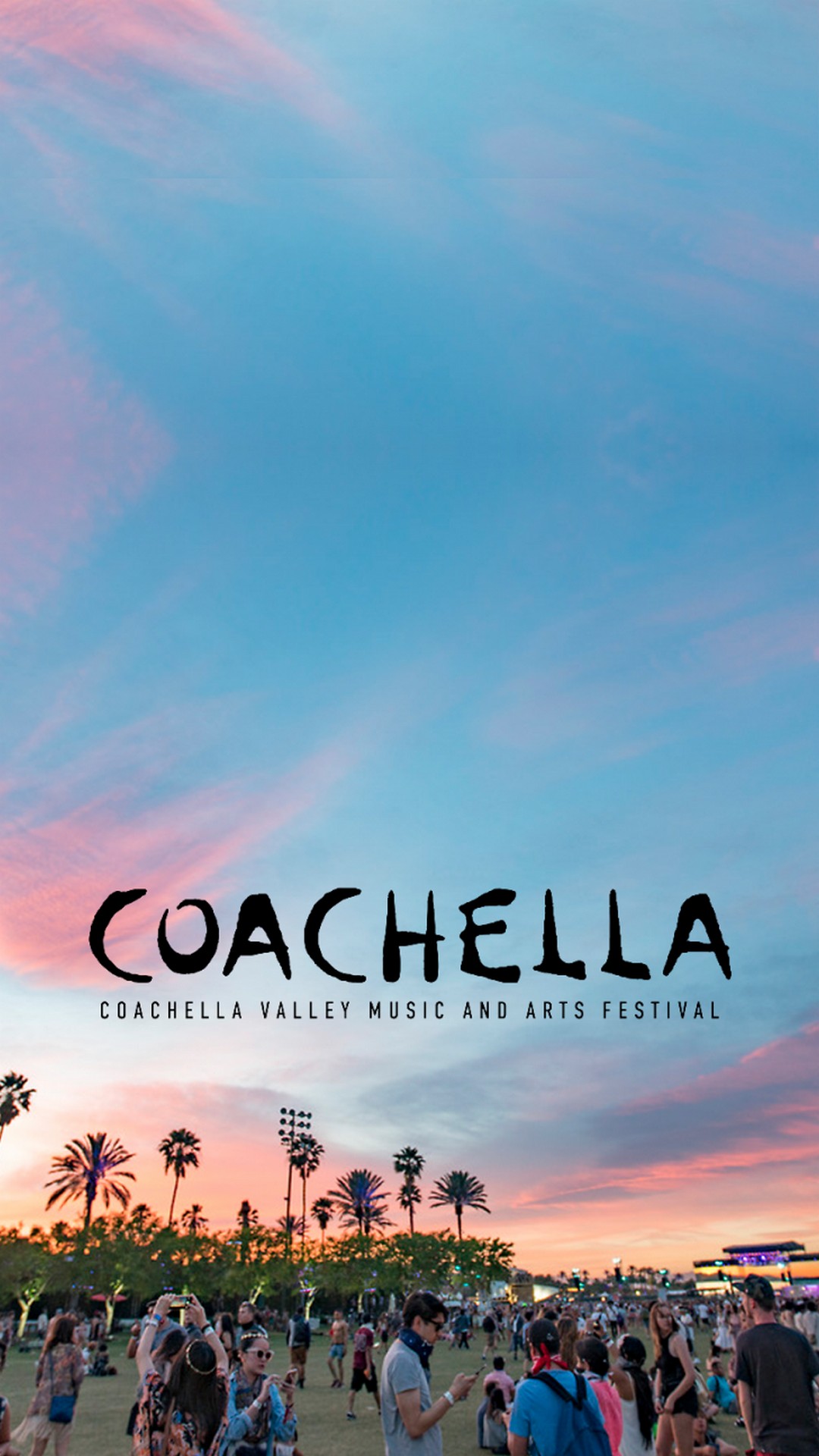 iPhone Wallpaper Coachella 3d