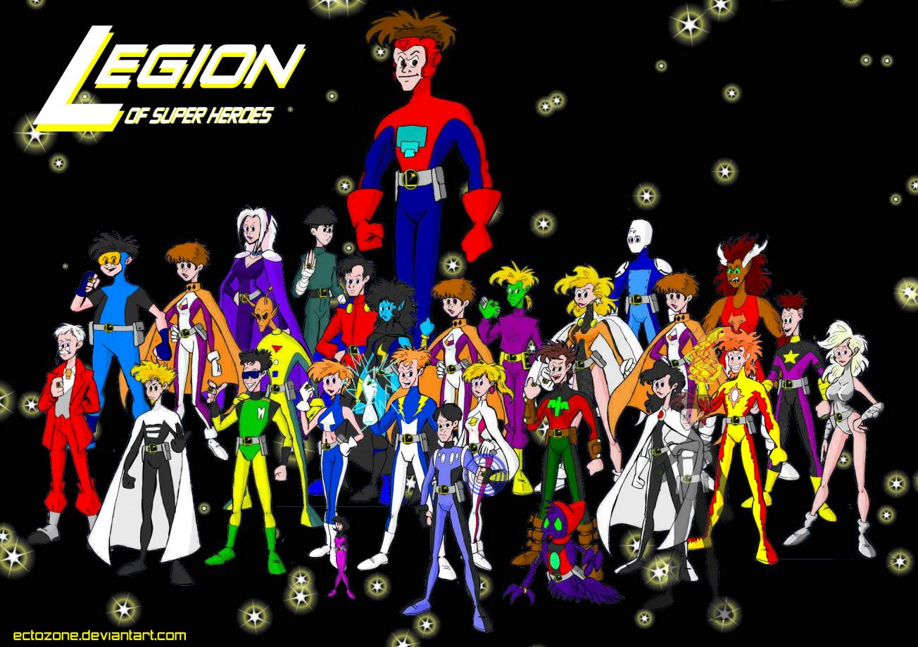 Legion Of Super Heroes By Ectozone