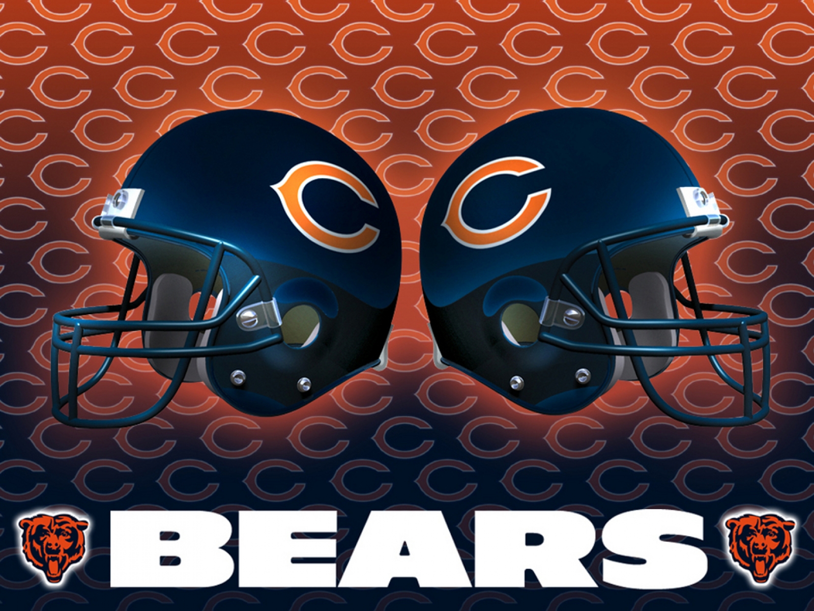 Chicago Bears Helmet