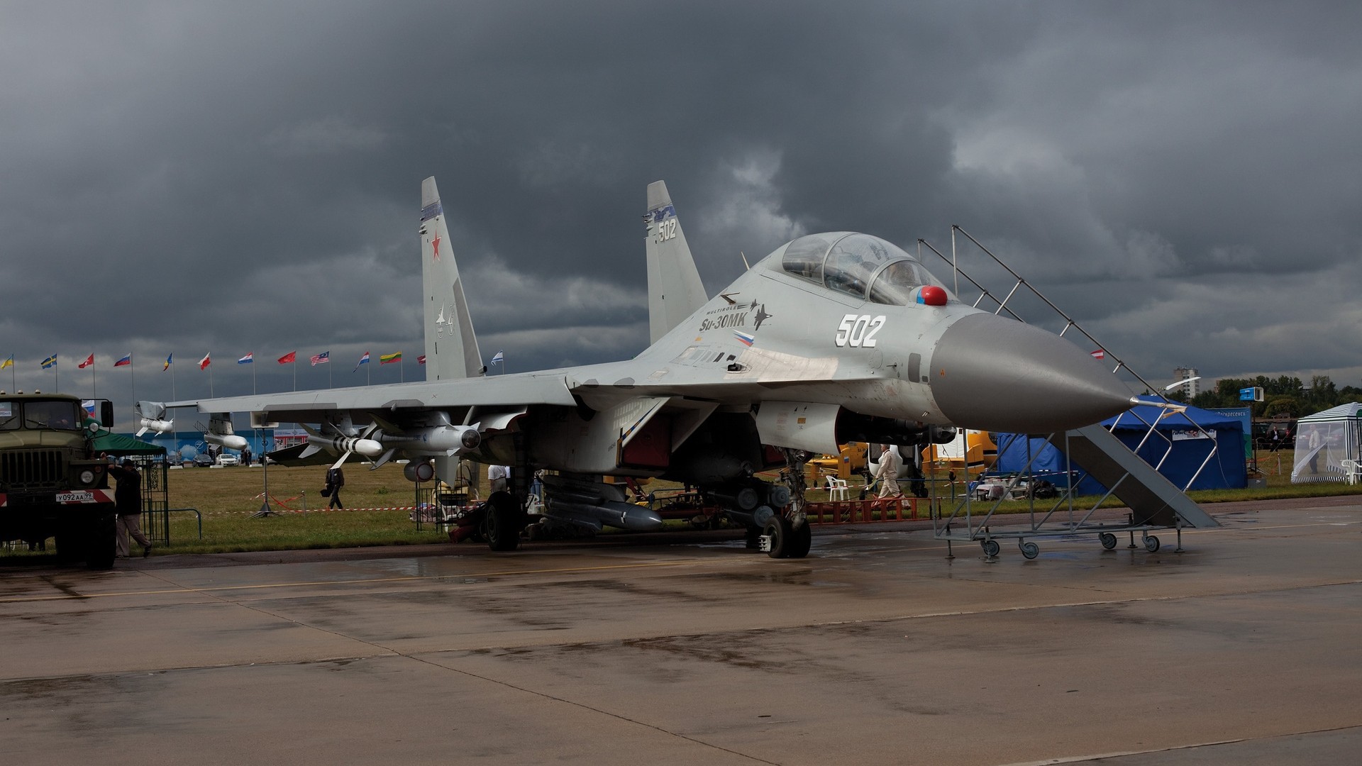 Russian military airplane SU 30 MK wallpapers and images   wallpapers