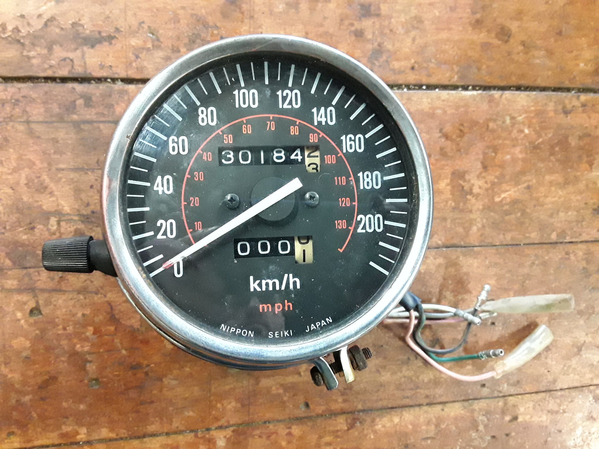 Honda Gl1100 Goldwing Interstate Speedometer Chrome