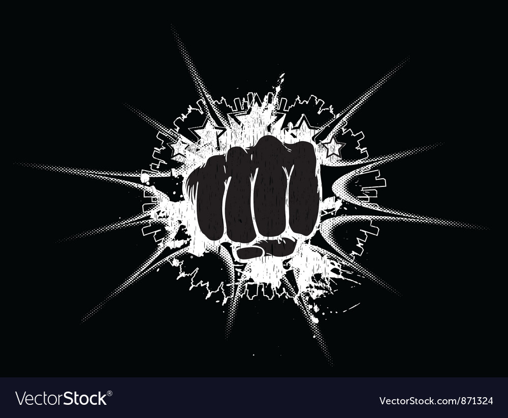 Urban Background With Punch Royalty Vector Image