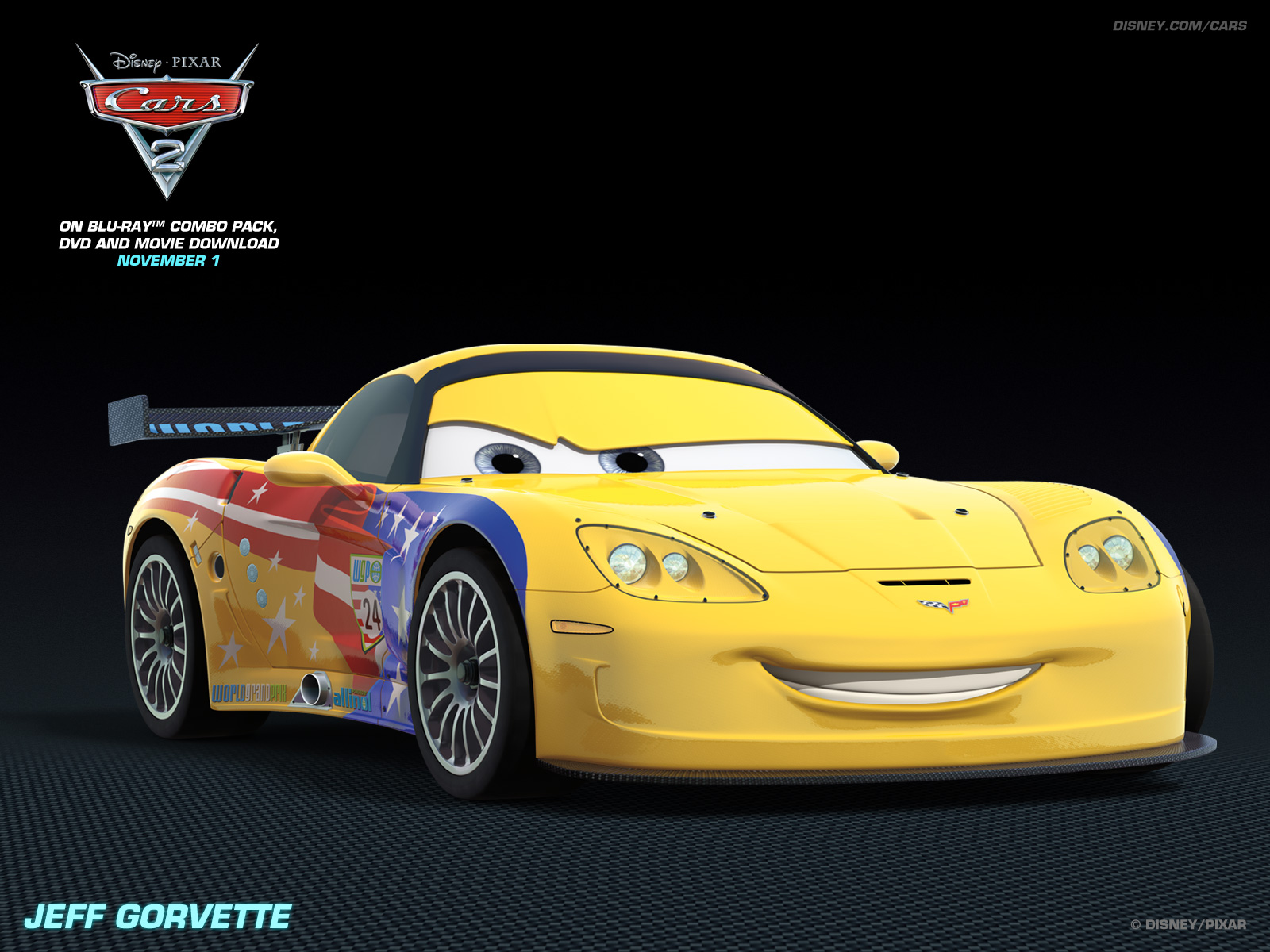 Jeff Grovette Disney Pixar Cars Wallpaper