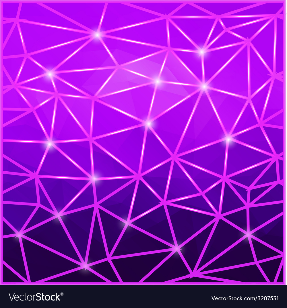 Modern Abstract Geometric Purple Background Vector Image