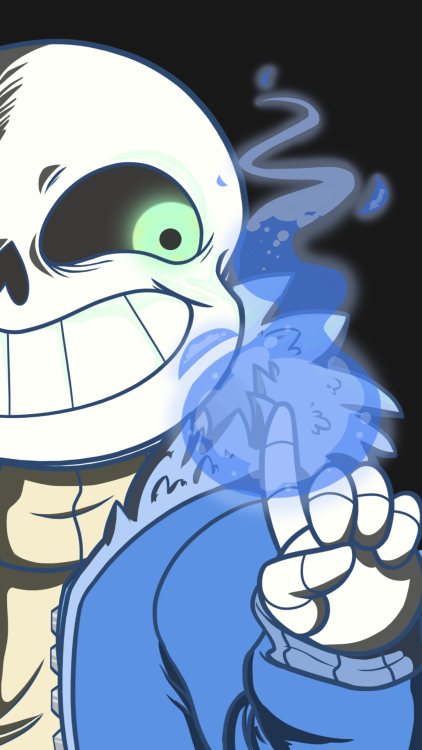 My Brother Asked For A Sans Wallpaper His iPhone C