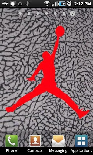 Bigger Air Jordan Print Lwp For Android Screenshot