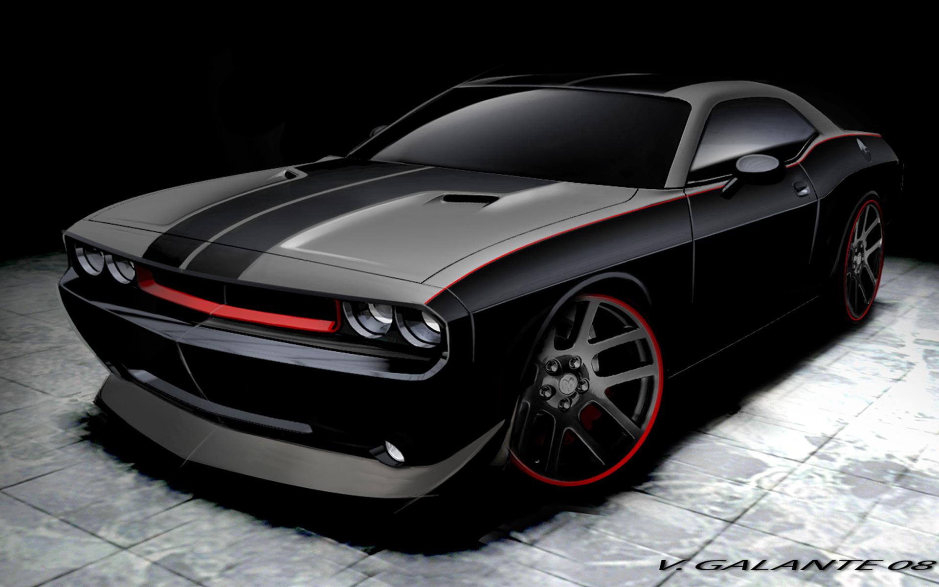 Dodge Challenger Back Wallpapers HD Wallpapers