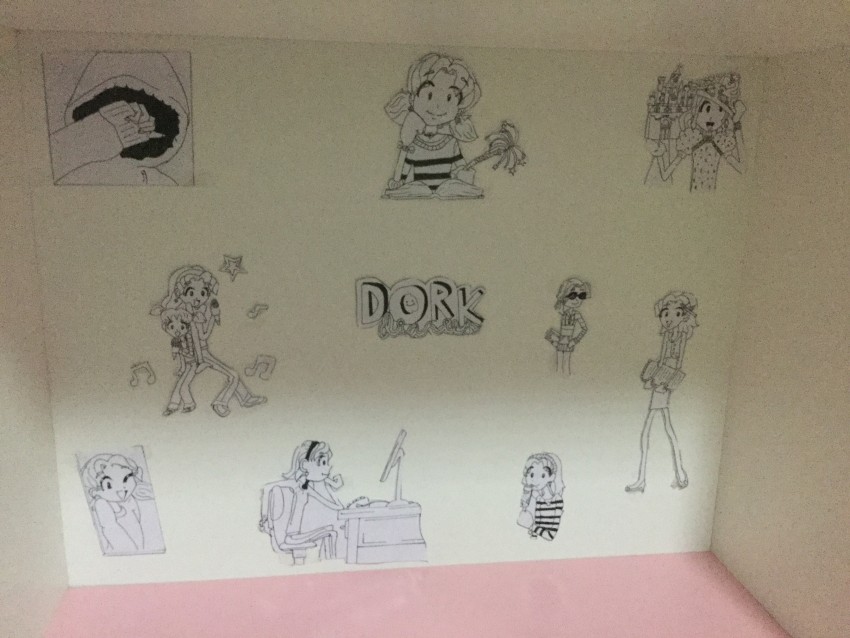 Dork Diaries Fan Wall