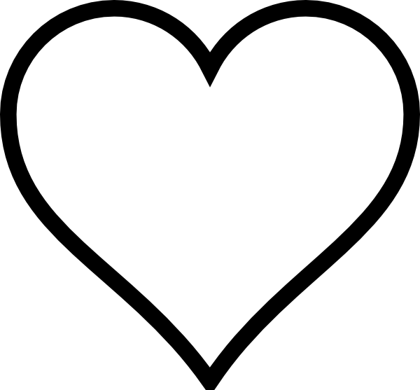 Free download Heart White White Heart Black Background Clipart Panda Fre  [600x557] for your Desktop, Mobile & Tablet | Explore 45+ Black White  Hearts Wallpaper | White And Black Wallpapers, Black And