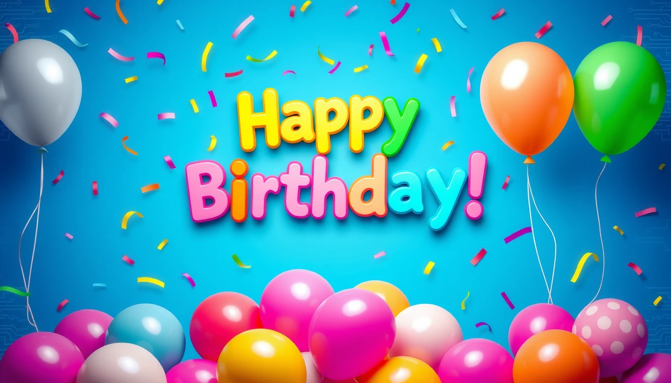 Happy BirtHDay Computer Wallpaper