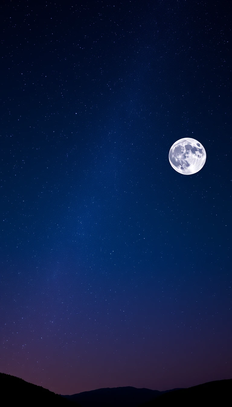 Dark Sky Phone Wallpaper