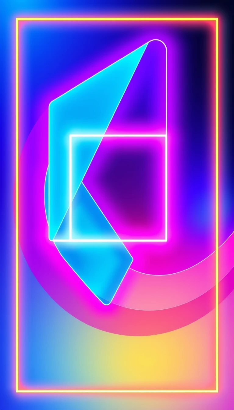 Cool Neon Phone Wallpaper