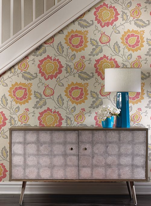 Carey Lind Wallcoverings Colorful Rooms Pinterest