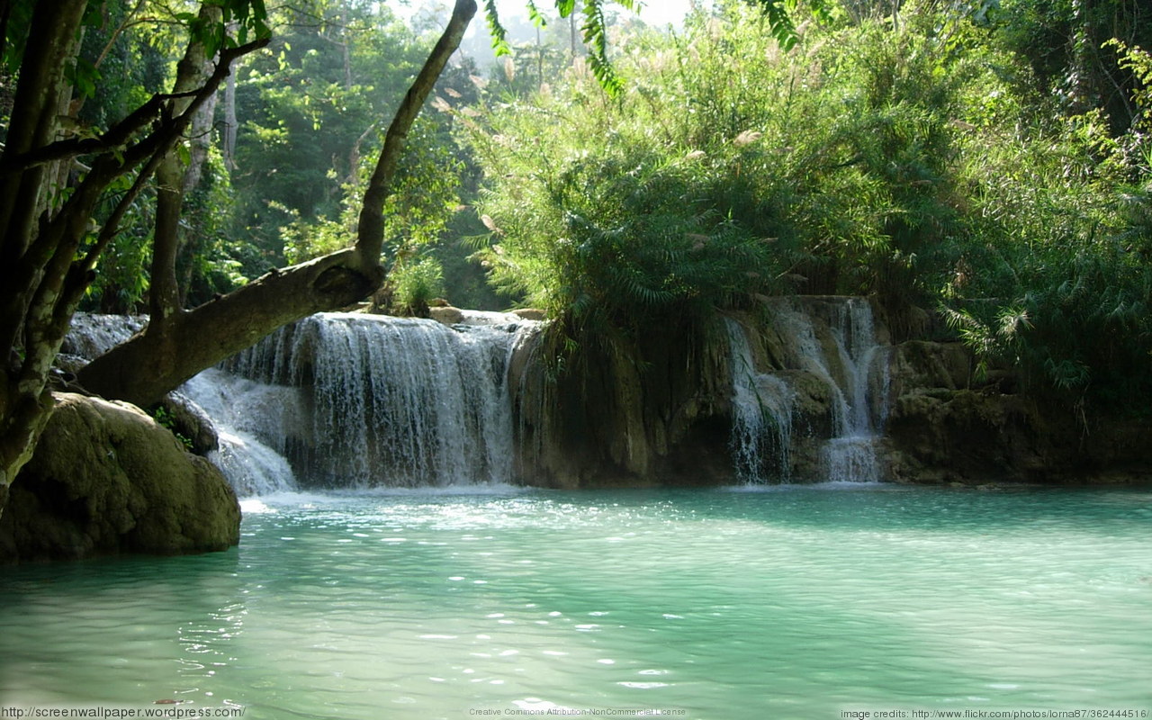 Kouang Si Waterfalls Laos