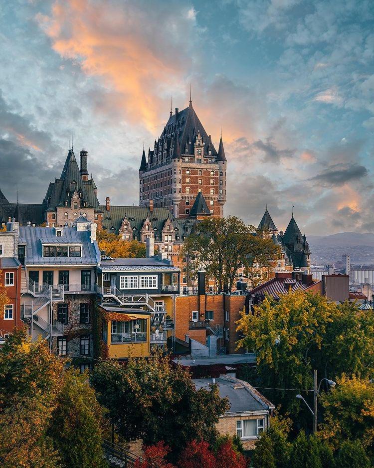 Architecture Tradition On Quebec City Canada