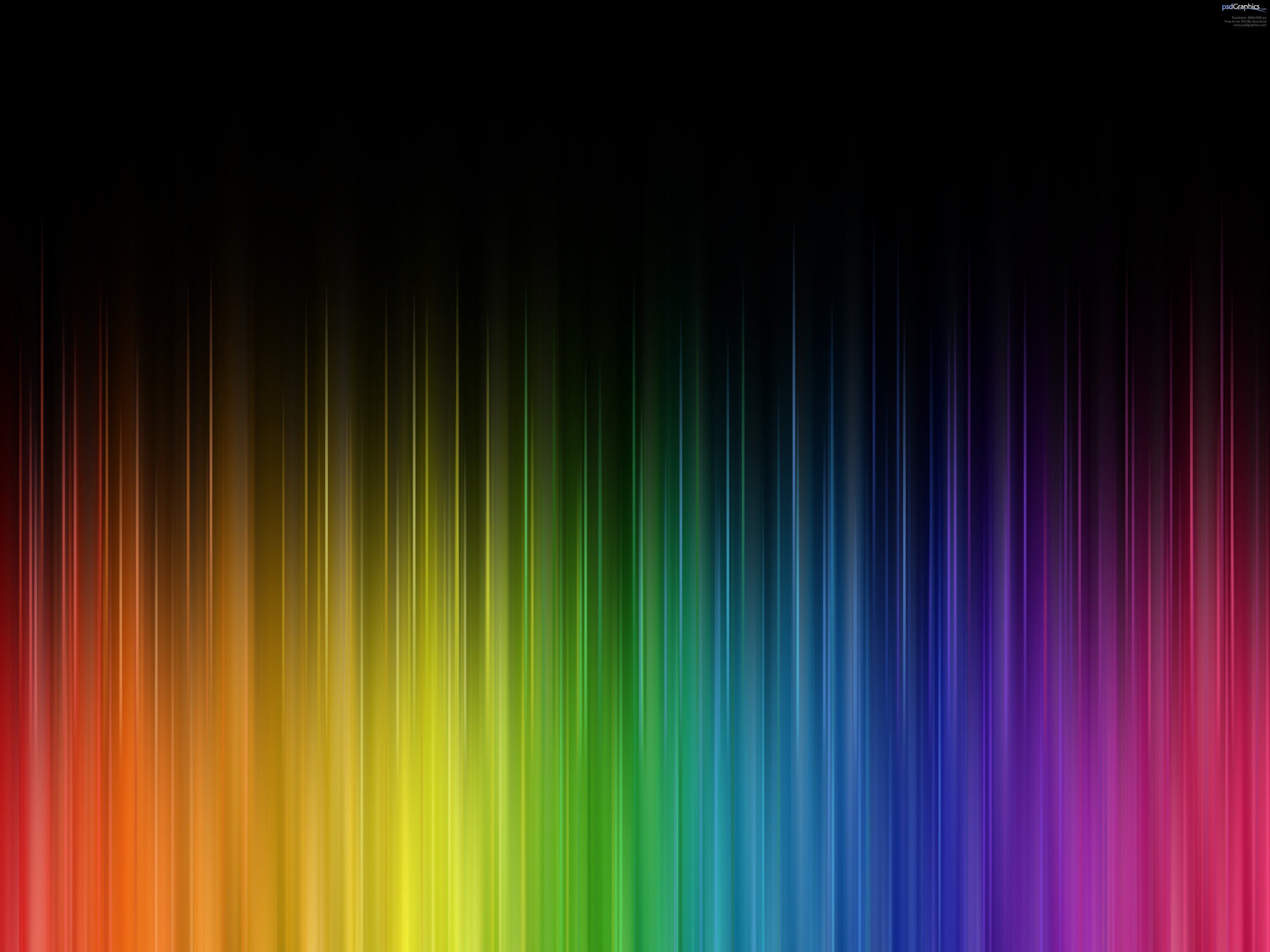 Abstract rainbow colors PSDGraphics