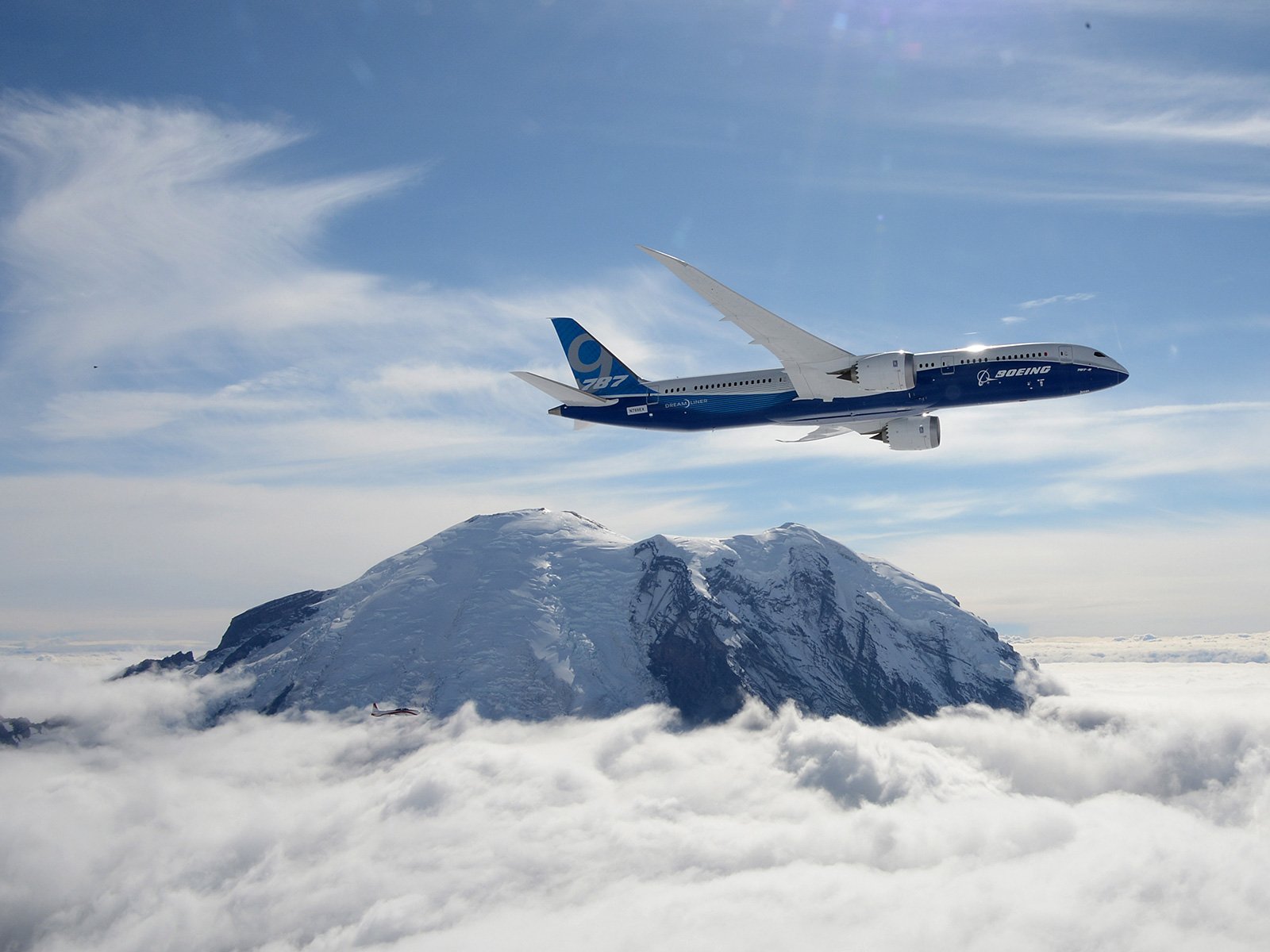 Boeing Airliner Jet Transport Airplane Dreamliner Wallpaper