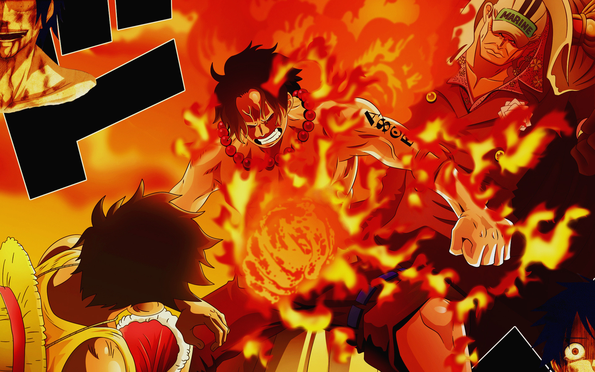 One Piece Ace Wallpaper